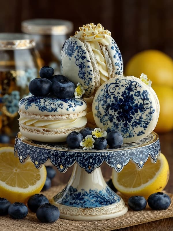 Porcelain Macaron Delight