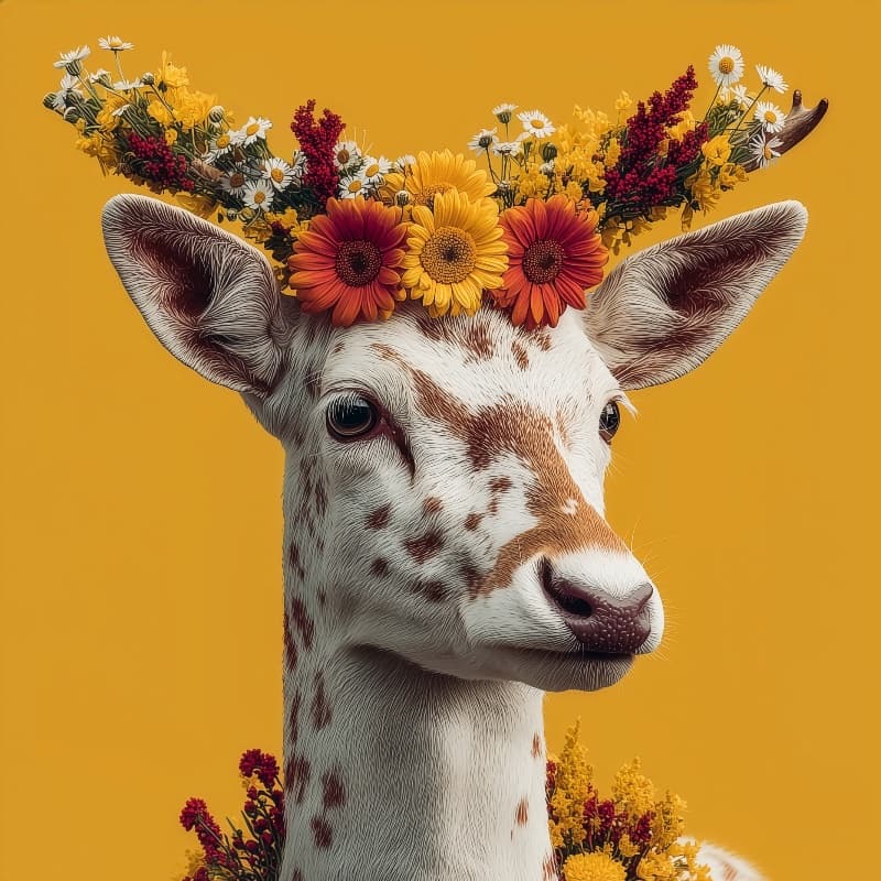 Fawn in Bloom