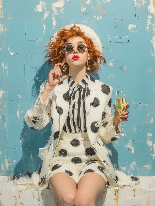 Polka Dot Poise